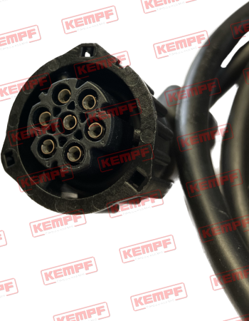 128087 Kempf LED Steuergerät 24V mit Blinkerfunktion, mit 7 pol. DIN Stecker